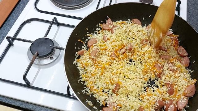 Если у вас есть рис и сосиски, приготовьте это блюдо смотреть онлайн