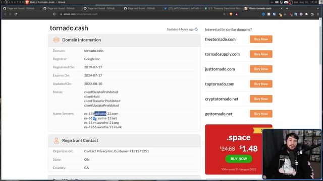 Github Deleted Tornado Cash & Banned Its Developers! смотреть онлайн