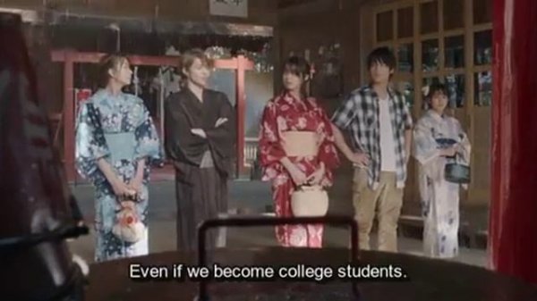 ReLife Japanese movie. Starring Taishi Nakagawa, Yûna Taira