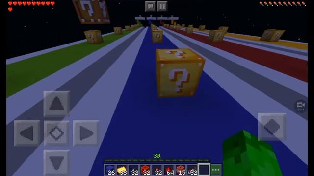 MINECRAFT PE/ПРОХОЖДЕНИЕ КАРТЫ SKYBLOCK с ЛАКИ БЛОКАМИ #3 смотреть онлайн