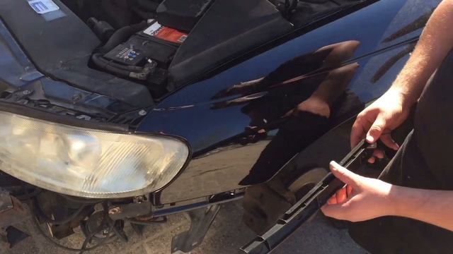 Kotflügel Wechseln OPEL OMEGA B 2.2 16v (Deutsch) | Team2002