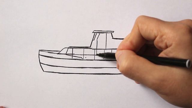 How to draw a Ship easy смотреть онлайн