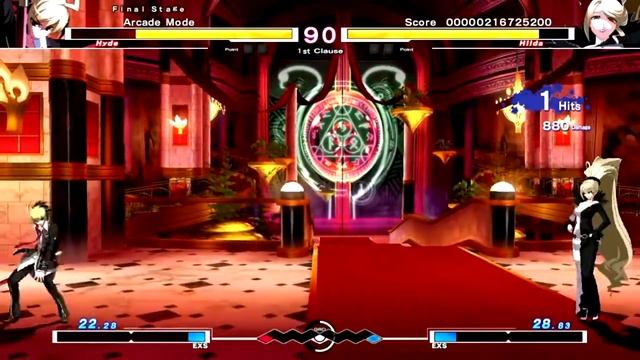 Запись 15 - Under Night In-Birth Exe:Late (PS3) - Двухмерный анимэ-файтинг с интересной боёвкой. смотреть онлайн