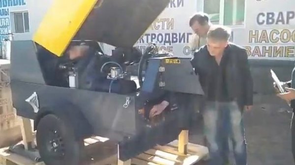 Дизельный компрессор Comprag DACS 5