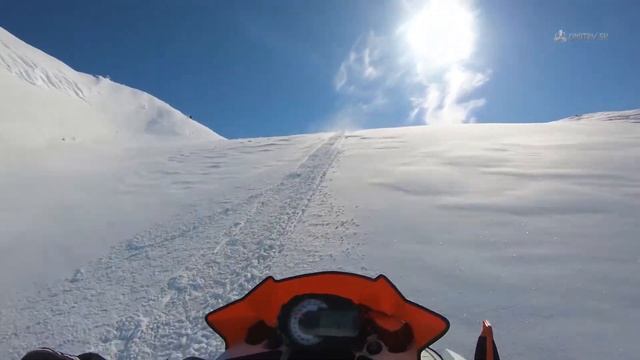 Покатушка на снегоходах из Воркуты к горе Пайер