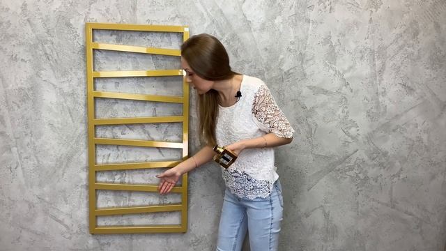 Изящество и красота в золотом стиле Terma Zigzag 1070/500 GOLD GLOSS SX смотреть онлайн