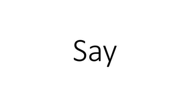 How to Pronounce Say in British English | English UK Say смотреть онлайн