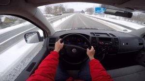 2008 Volkswagen Transporter T5 [1.9 TDI 62KW] | POV Test Drive