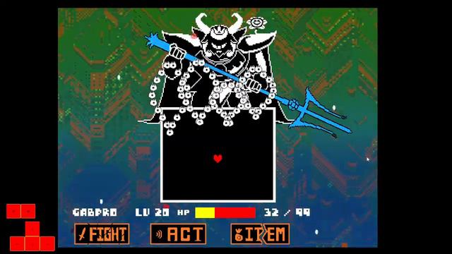 undertale genocide asgore remake by qsv Lunatic mode complete смотреть онлайн