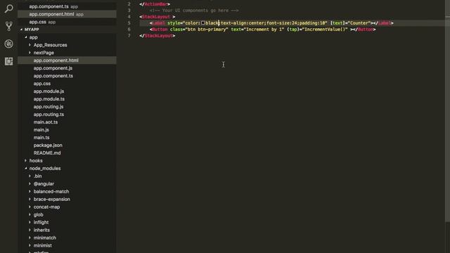 NativeScript Tutorials - 7 - Storing User Data in Application Settings смотреть онлайн