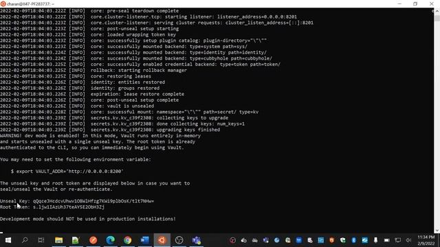 Running Vault Server Using Docker смотреть онлайн