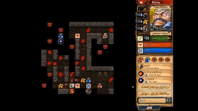 Desktop Dungeons with Brian #3 - A thousand cuts need not mean death! смотреть онлайн