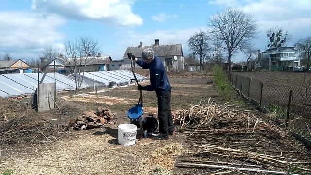 Щепорез TRS-2,2кВт., садовый измельчитель веток. Отзыв Благодарность! смотреть онлайн