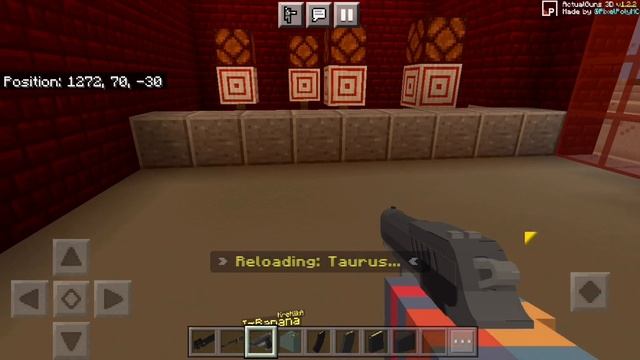 Actual Guns 3D (Addon Review) | Minecraft PE смотреть онлайн