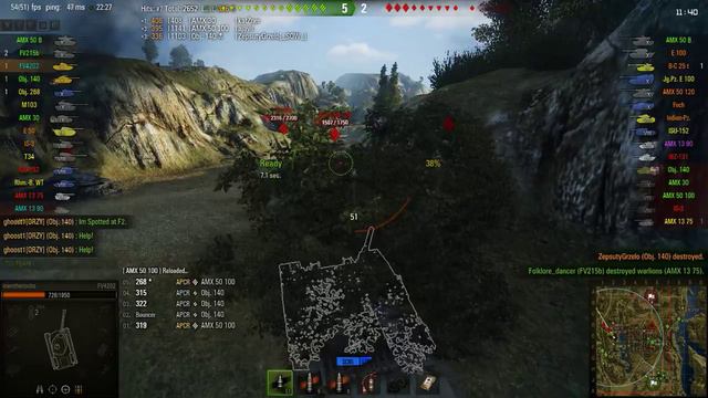 FV4202 gameplay - World of Tanks 9.8 / 9.8.1 XVM mod pack смотреть онлайн