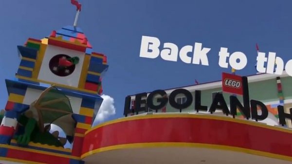 LEGOLAND HOTEL Grand Opening in Florida + DRAGON SCARE CAM! Best Day Ever w Amusement Park Fun!
