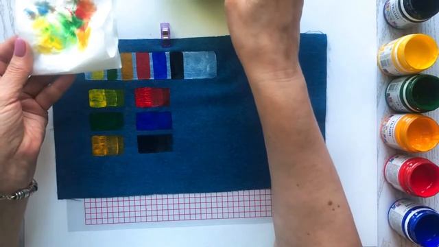 Краска по ткани Декола. смотреть онлайн