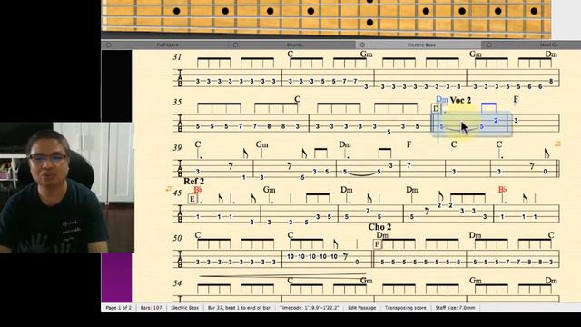 Set Fire To The Rain Bass Tutorial смотреть онлайн