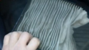 Замена Салонного фильтра NISSAN TIIDA LATIO 2009г