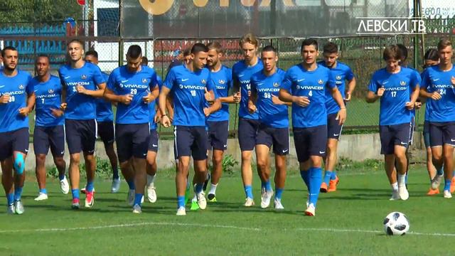 Първа тренировка на Вашчук с екипа на ЛЕВСКИ смотреть онлайн