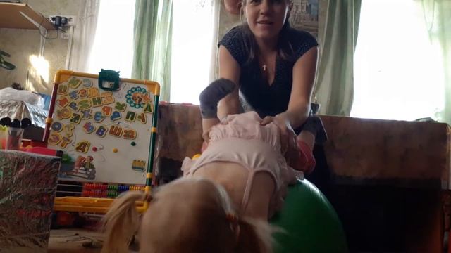 Упражнения на гимнастическом мяче смотреть онлайн