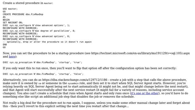 Databases: Can I defer a configuration change until the next time SQL Server is restarted? смотреть онлайн