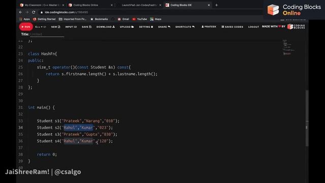 17:Unordered Map Hash Functions for Custom Class смотреть онлайн