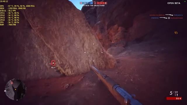 Battlefield 1 BETA | Ultra Settings | HD 7950 3GB OC | Intel Core i5-2500 3.70 GHz | 12GB RAM смотреть онлайн