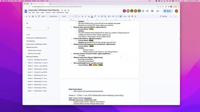 Kubernetes Release Team Meeting for 20230712 смотреть онлайн