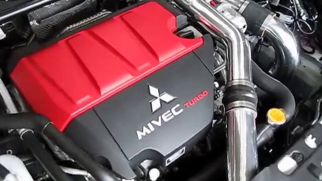 Mitsubishi Lancer Evolution X Cold air intake , Hks ssqv and Aluminium Hard piping смотреть онлайн