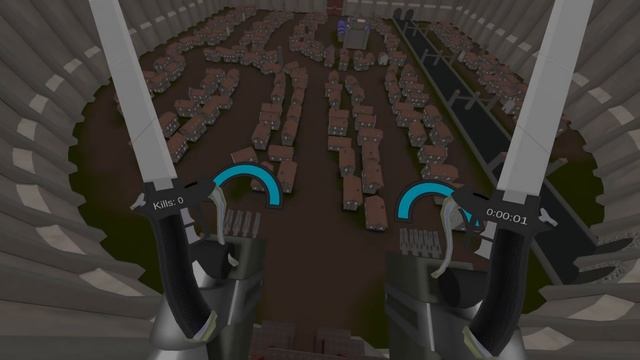 I DEFEATED THE ARMORED TITAN (Attack On Titan VR) смотреть онлайн