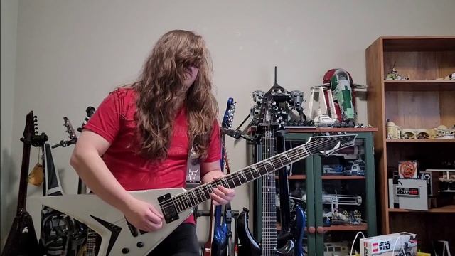 Jackson King V Dave Mustaine Megadeth guitar comparison Dean vmnt silver смотреть онлайн