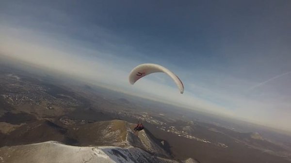 Полет с Бештау