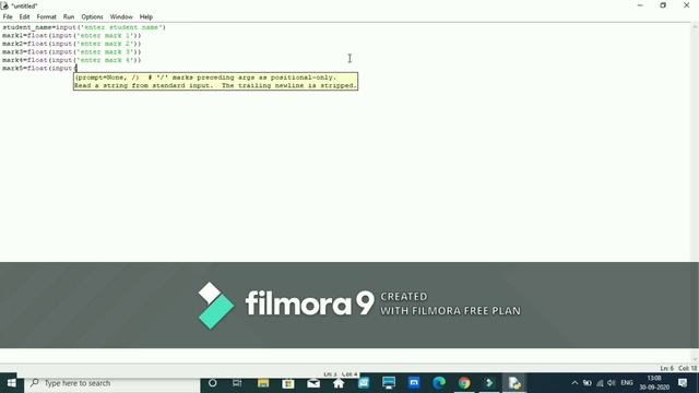 How To Create A Total And Percentage Calculator In Python| Windows 10| смотреть онлайн
