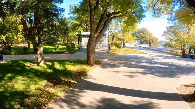 18 октября 2022 Приморский парк, море в Таганроге. смотреть онлайн