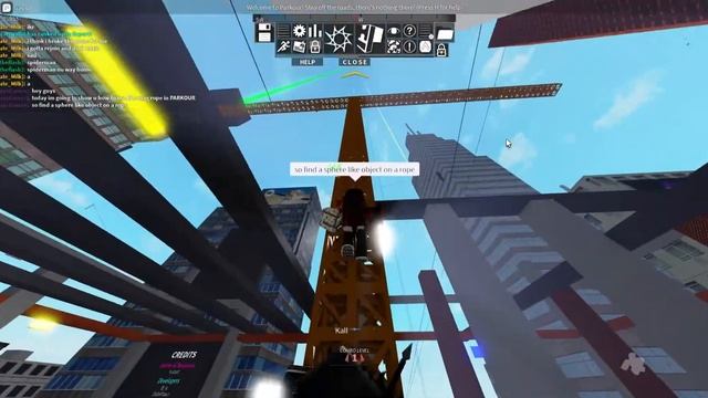 How to Use the Mag Rope - Roblox Parkour смотреть онлайн
