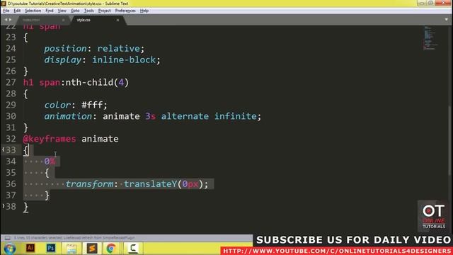 Jumping Text Animation Effects - Jumping and spinning Text Animation Effects using Html and CSS смотреть онлайн