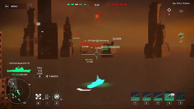 USS Port Royal - Best Recommendation Equipments For Non Hero - Modern Warships смотреть онлайн