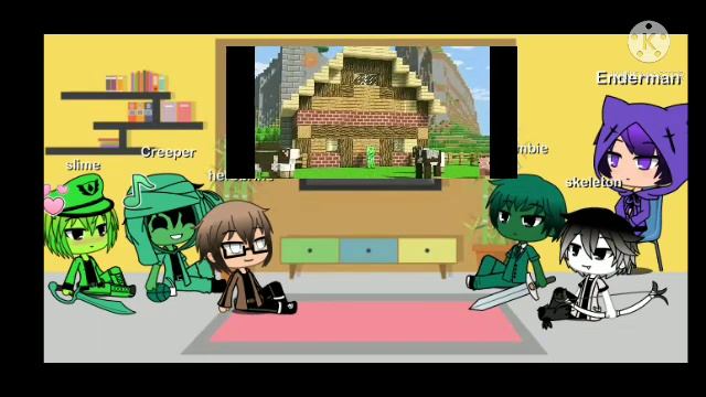 MS (Monster school) react to creeper Rap by:Dan bull смотреть онлайн