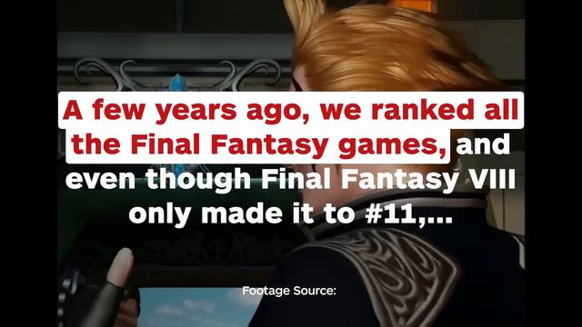 Final Fantasy 8 Remastered Announced for This Year - E3 2019 смотреть онлайн