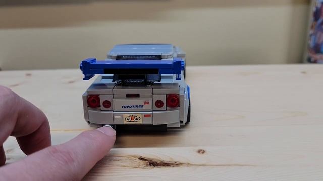 Lego Speed Champions 2 Fast 2 Furious Nissan Skyline GT-R (R34) review! set 76917 - 319 pcs смотреть онлайн