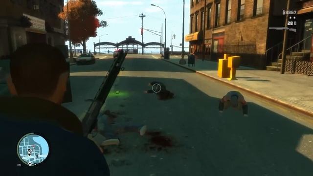 SrMaster - GTA IV GamePlay [XFX Radeon 6850 HD] смотреть онлайн