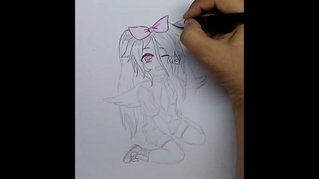 Как нарисовать только что проснувшуюся девушку аниме смотреть онлайн