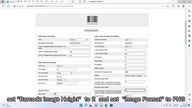 Free Online EAN-13 Barcode Image Generator смотреть онлайн