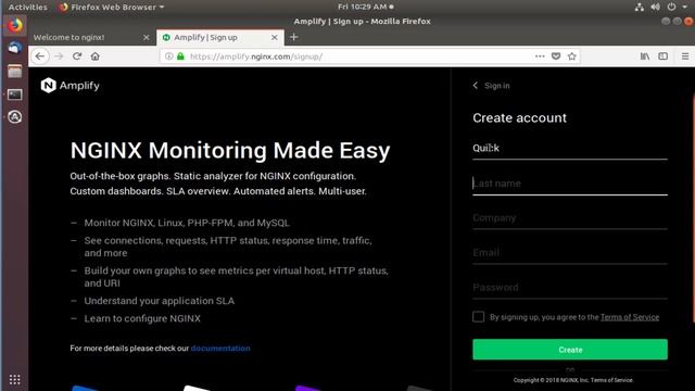 How To install & Configure Nginx Amplify On Ubuntu 18.04 смотреть онлайн