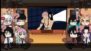 hashira react to satoru gojo | gojo has infinity breathing ?? | part 1 | my au | ??/?? | gacha club