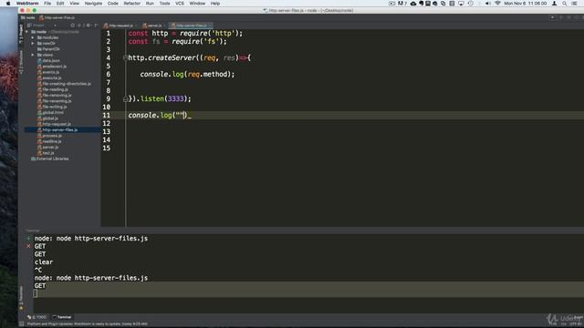 Serving files . Core Fundamentals - HTTP - NPM and More. . Node.js for Beginners. смотреть онлайн
