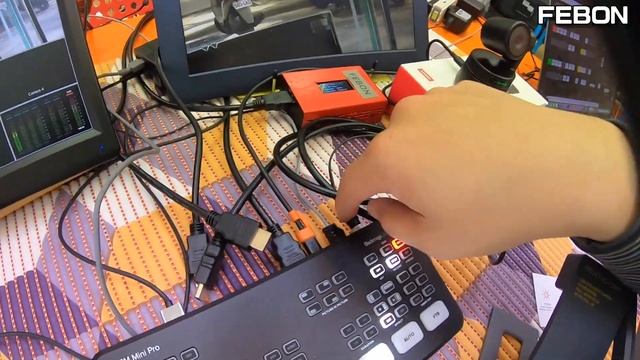 OBSBOT TINY + MEVO START + Logitech camera on ATEM mini pro with multiview & PGM HDMI together! смотреть онлайн