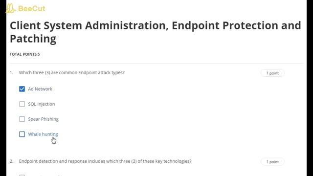 Cyber security Compliance Framework & System Administration | WEEK 2 Practice & Graded QUIZ ANSWERS смотреть онлайн