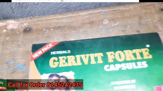 HERBALS GERIVIT FORTE CAPSULES(APS) PVT. LTD. A GMP CERTIFIED